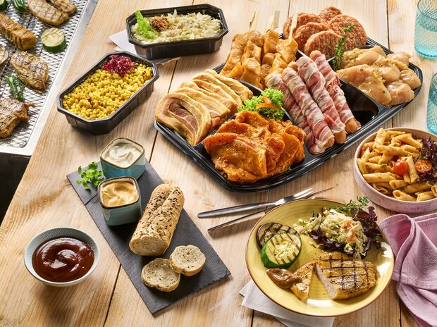 Mixed Grill Barbecue arrangement